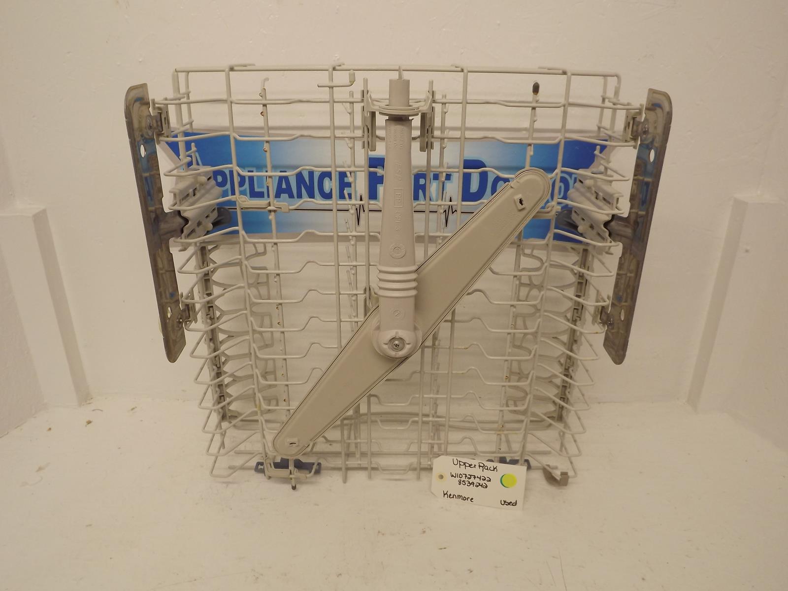 Kenmore Dishwasher W10727422 8539242 Upper Rack Used Kenmore Dishwasher W10727422 8539242 Upper Rack Used